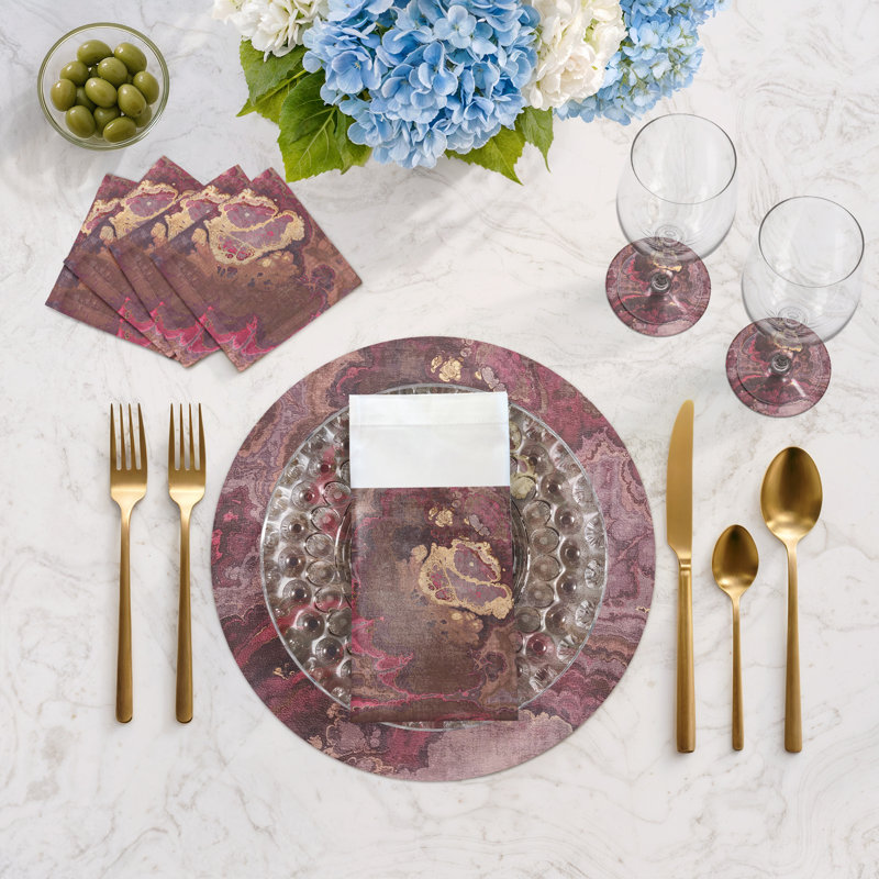 Square Napkins, Roccocco