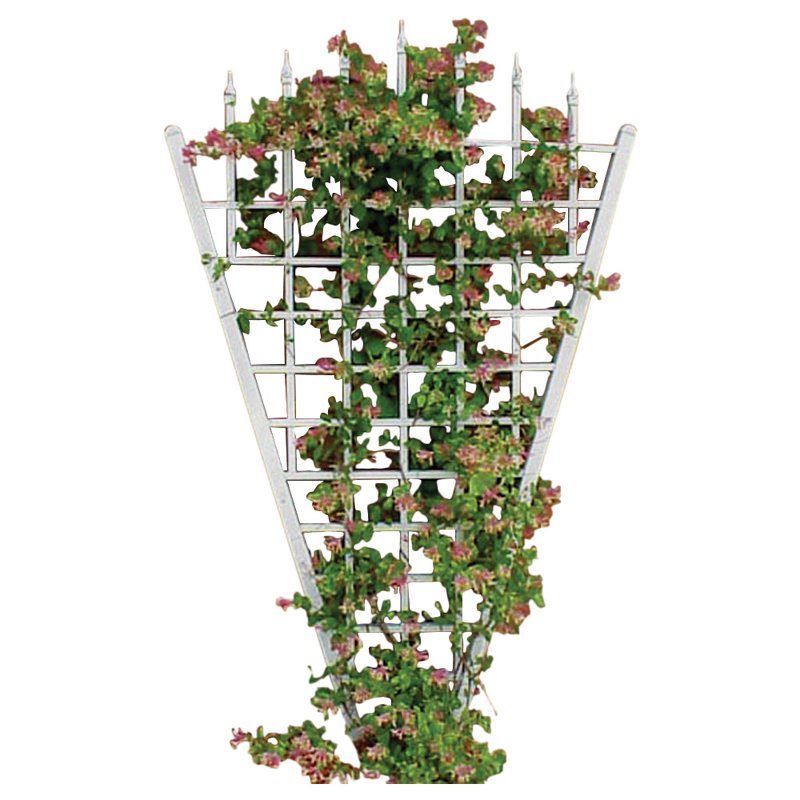 Treillage pour ventilateur en vinyle Khachadur, Blanc
