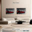 Red Wine Row sur impression sur toile-1557244395