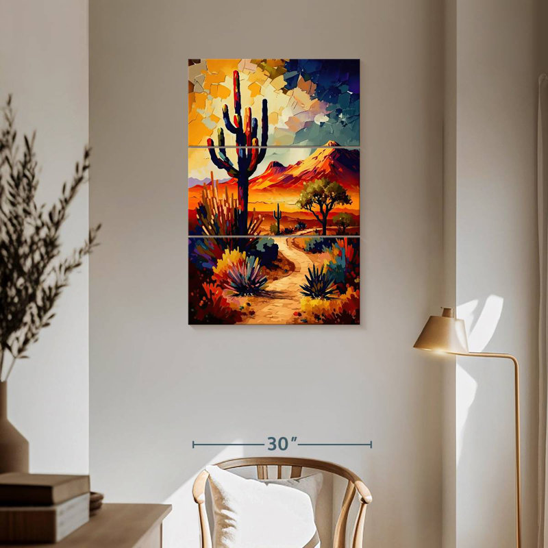 Alvord Sonoran Desert AZ I, H 57 po x l 36 po