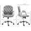 Chaise de bureau confortable en velours Comfy