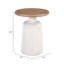 Table d'appoint, table d'appoint moderne, meubles de salon, petite table de bout, table de chevet de style minimaliste