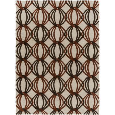 Sena Wool Geometric Indoor Rug