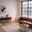 Soreno Modern LED Floor Lamp - Rose Gold - Clear