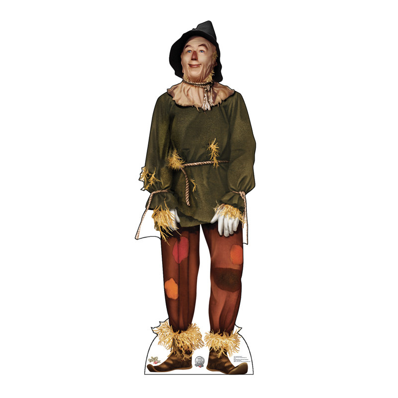 Scarecrow 72" x 24" Cardboard Standup from Wizard of Oz