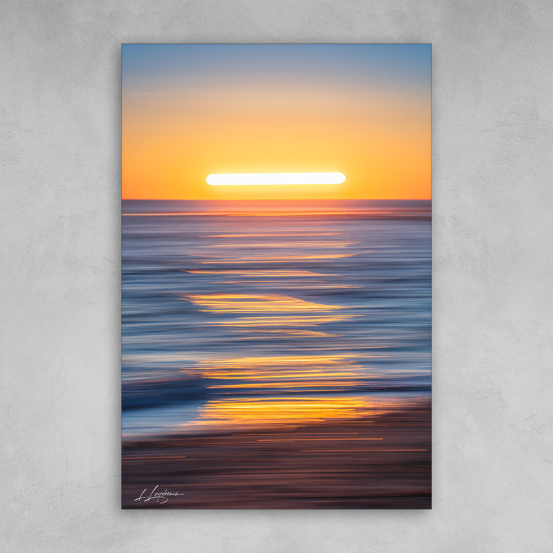 "Day Break" par Lawrence Leyderman - Art mural acrylique 36 "x 24", H 36 po x l 24 po