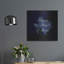  «Deep In Texas» par Art Licensing Studio, art mural en métal, 24 po x 24 po-918805888