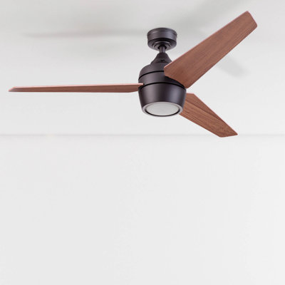 Ventilateur de plafond 52 po avec lumières DEL et télécommande Eamon