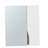 White Wall-Mounted Bathroom Cabinet with Mirror