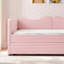 Lit de jour double en tissu Gingham-132948422-132948424