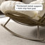 Chaise berçante ergonomique pour deux personnes-1325068004