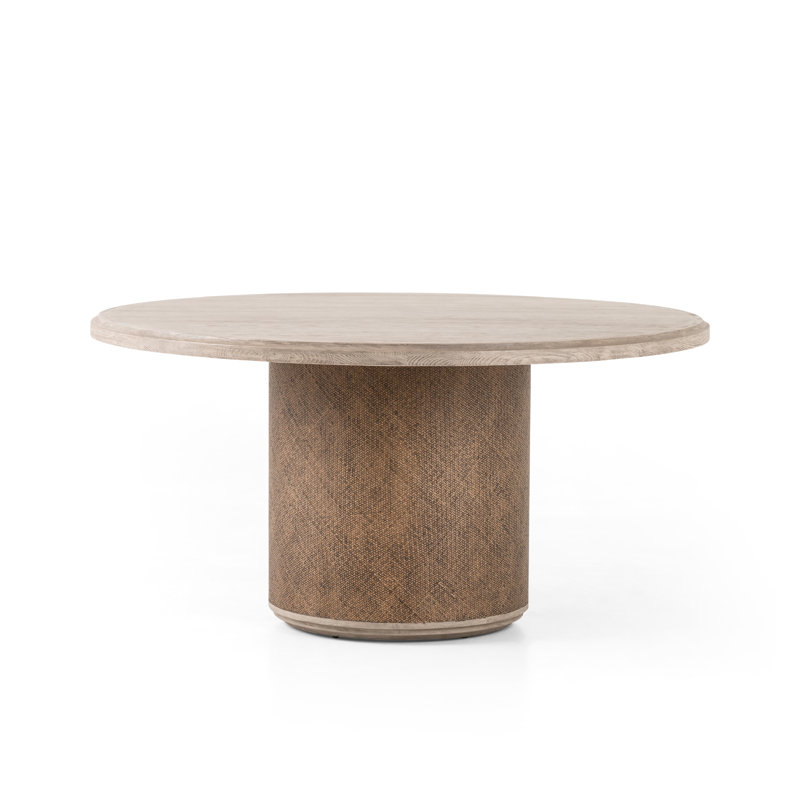 Kiara Round Solid Wood Dining Table