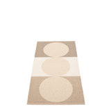 OTTO Hand Loomed Dots Area Rug in Grain