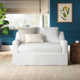 Cranbrook 55.5'' Slipcovered Loveseat