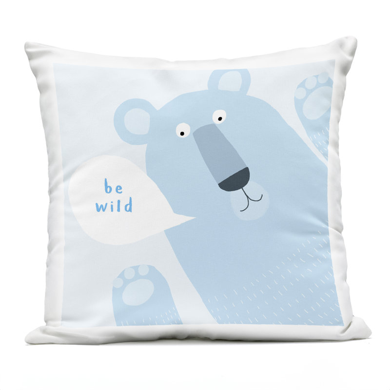 Coussin d'extérieur Be A Friend Birds, imprimé par Carla Daly