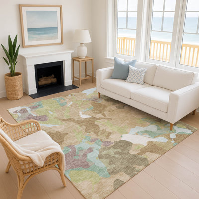 Premium Machine Washable Mayfield AMF2161 modern Rug