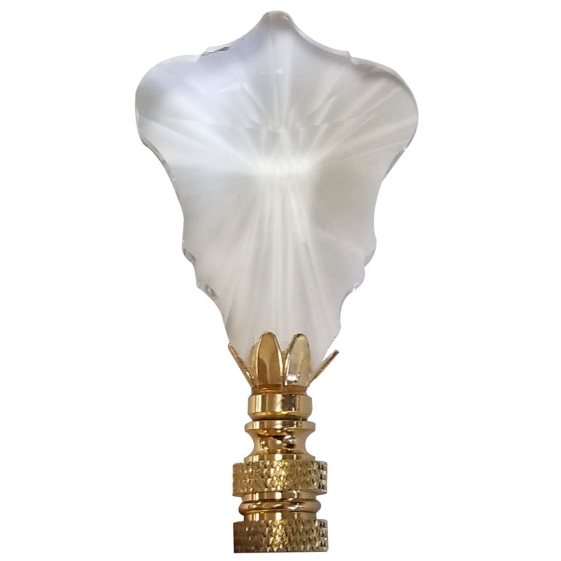 Strass Pendalogue Faceted Crystal Lamp Finial