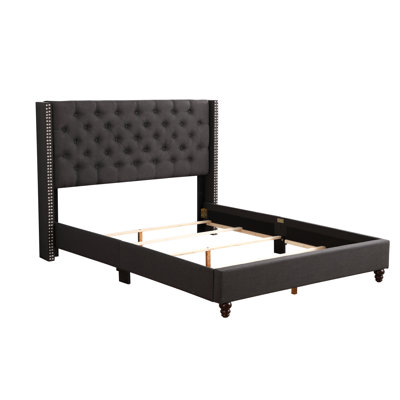 Ashe Upholstered Wingback Bed