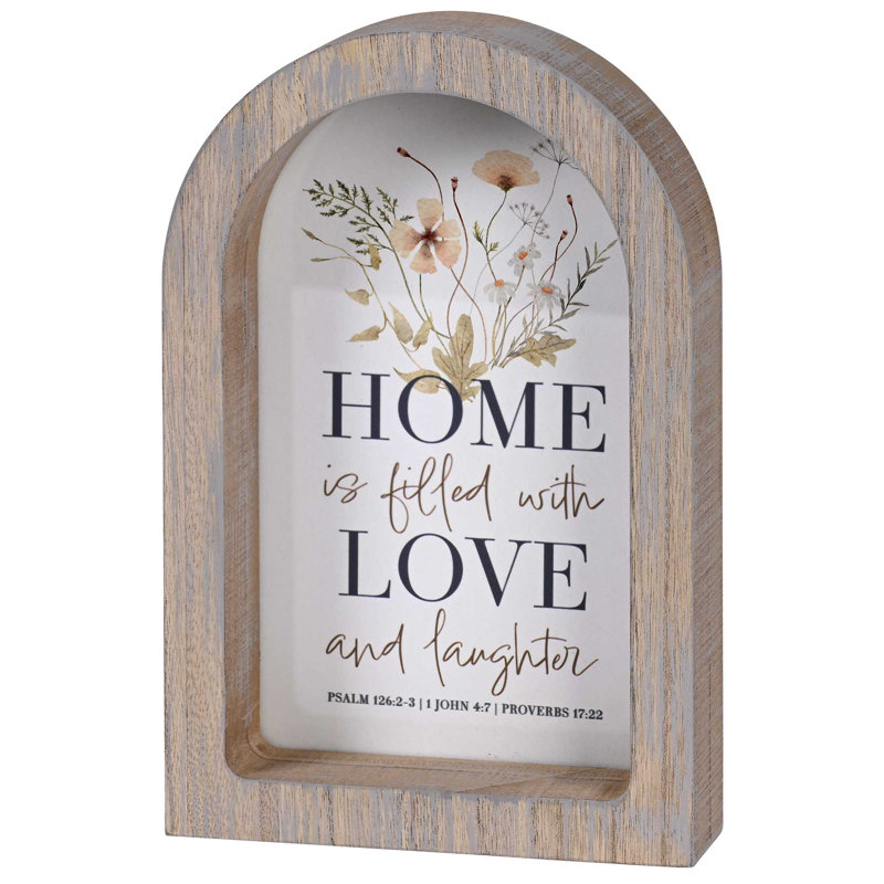 Framed Arch Home Is Filled With Love