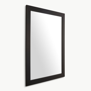 Laurel Mirror Matte Black
