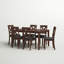 Lashbrook 6 - Person Four Leg Dining Set-1611794776