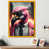 Impression dorée sur toile encadrée sélectionné