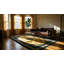 Antique Peking Hallway Runner Wool Gold Rug