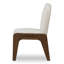 Chaise rembourrée Xolani Chenille Chinchilla et Impala