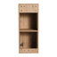 12" Wall Mounted Bathroom Side Cabinet, 3 Soft Close Doors, Adds Style To Storage Unit, For Optimal Use-286454906