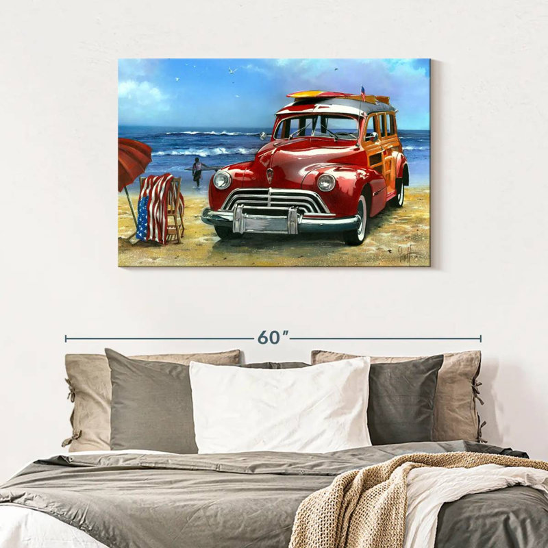Surfin USA, 30" H x 45" W