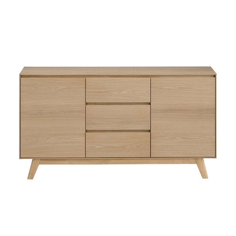 Kasem 55" Server, Oak Finish