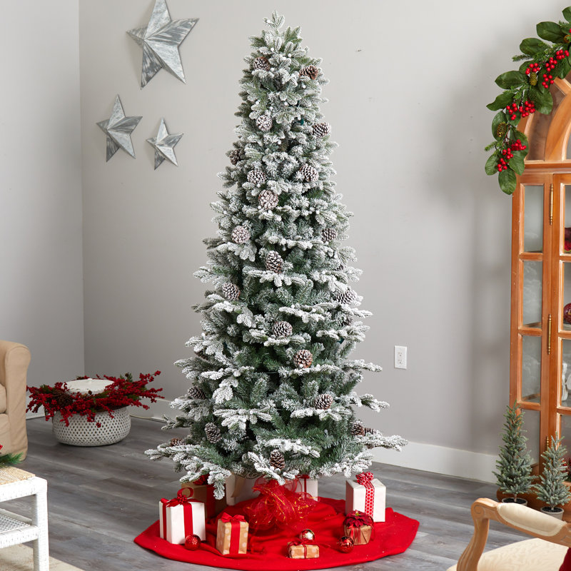 90' H Lighted Artificial Christmas Tree