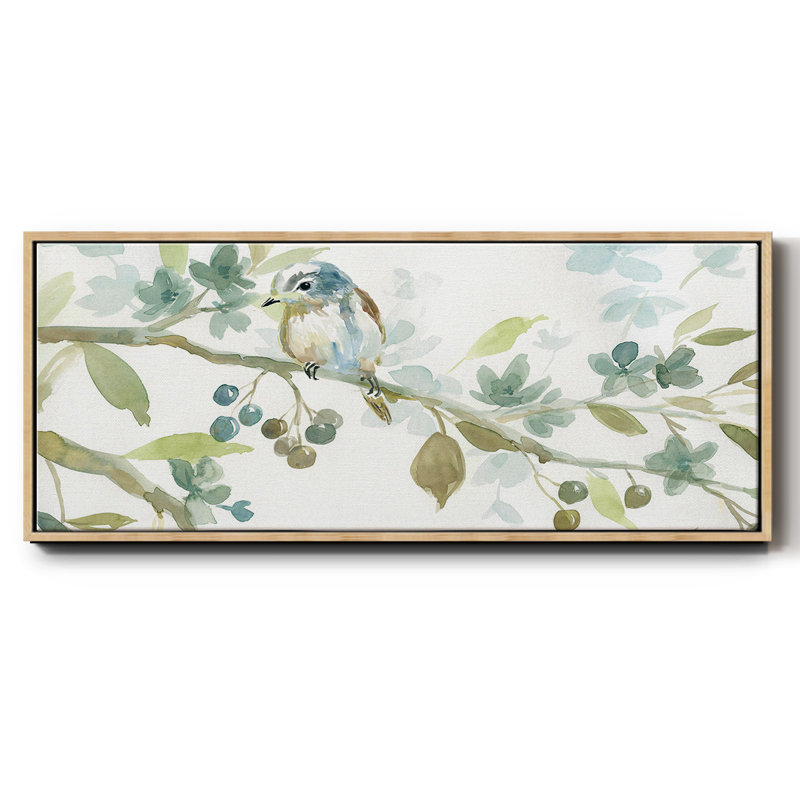 Début du printemps II - toile encadrée, H 20 po x l 50 po