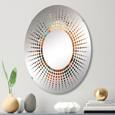Miroir décoratif Popart Dynamic Dollars - Starburst MIR105757 O