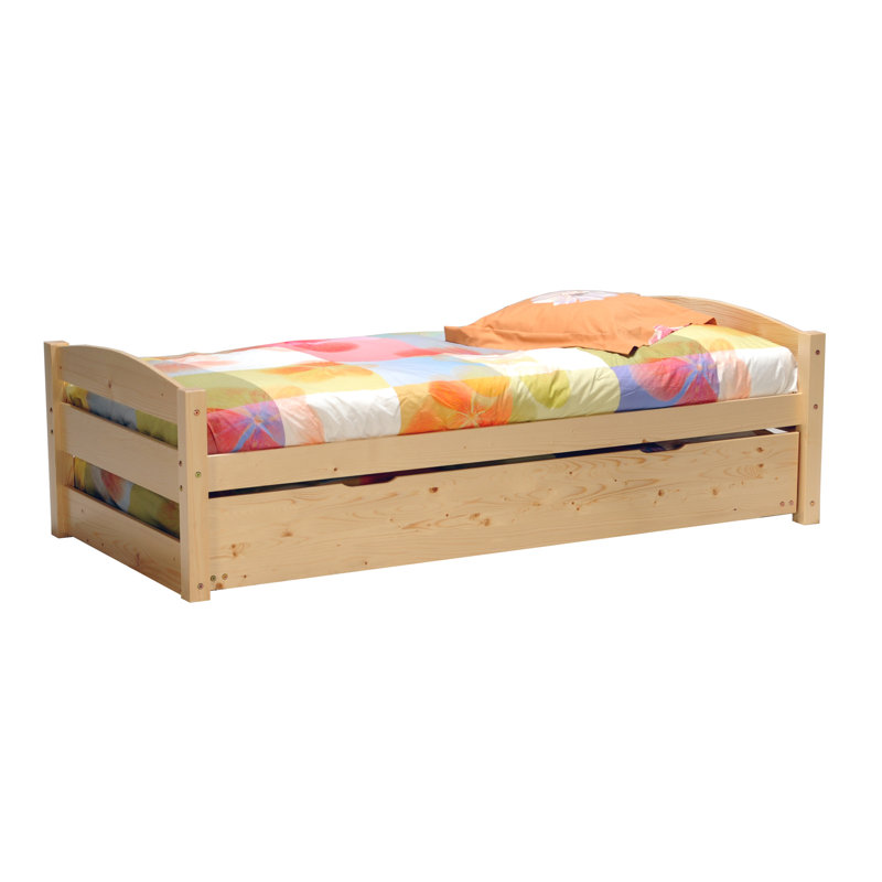 Macdougal European Single Bed, Natural brown, Single (3')