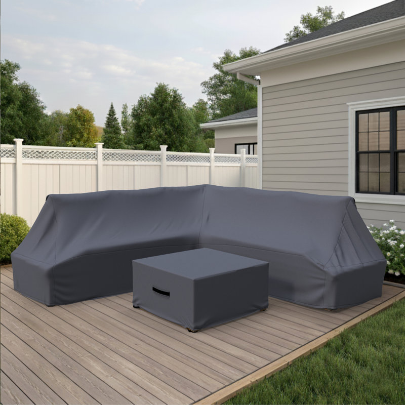 Divyanka Outdoor Conversation Set Furniture Covers