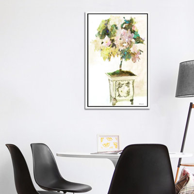 Topiary In Antique Vase by Stellar Design Studio - Print on Canvas