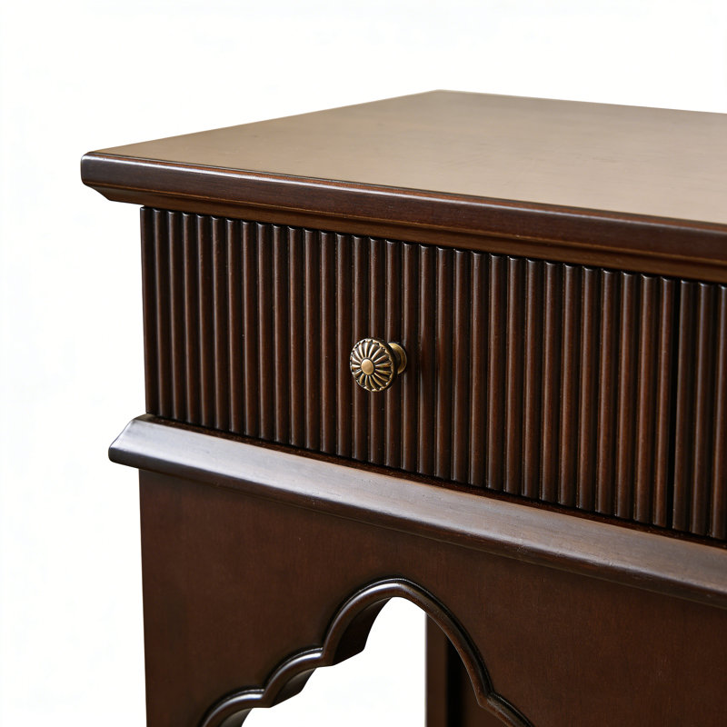 Console style campagne française, Brun noisette