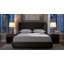 Lisbon Upholstered Wingback Bed-594261130