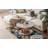 Rustic Farmhouse Round Wood Coffee Table With Storage-325629760
