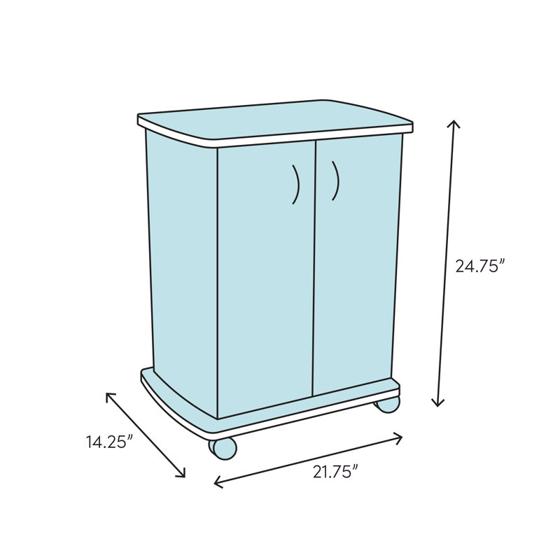 Chariot et support de rangement 3-en-1