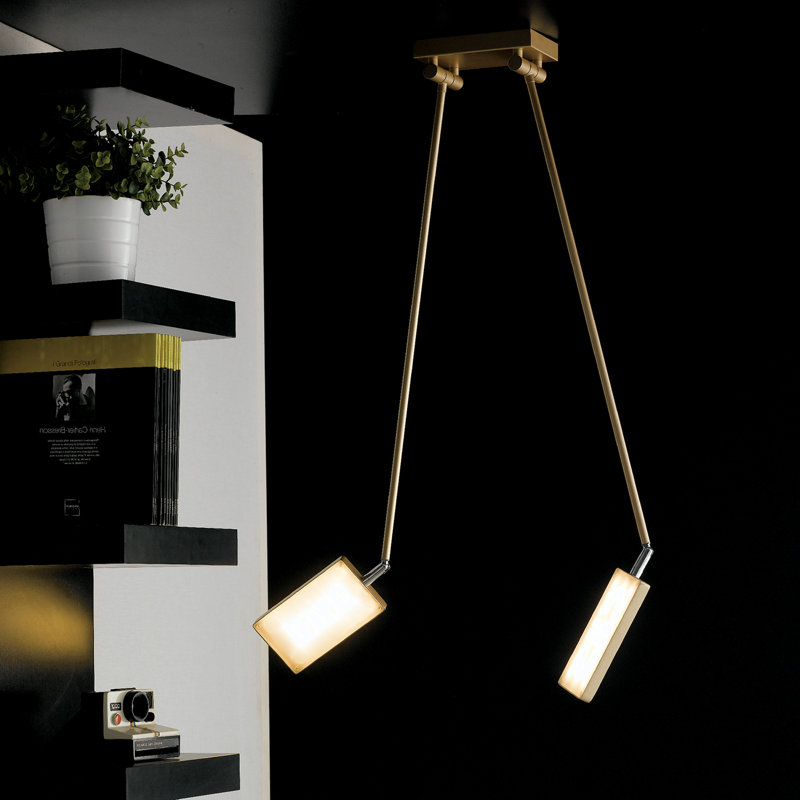 Hauck LED Flush Mount, Gold