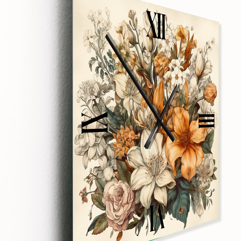 Horloge murale Janely, H 28 po x l 12 po x P 1 po