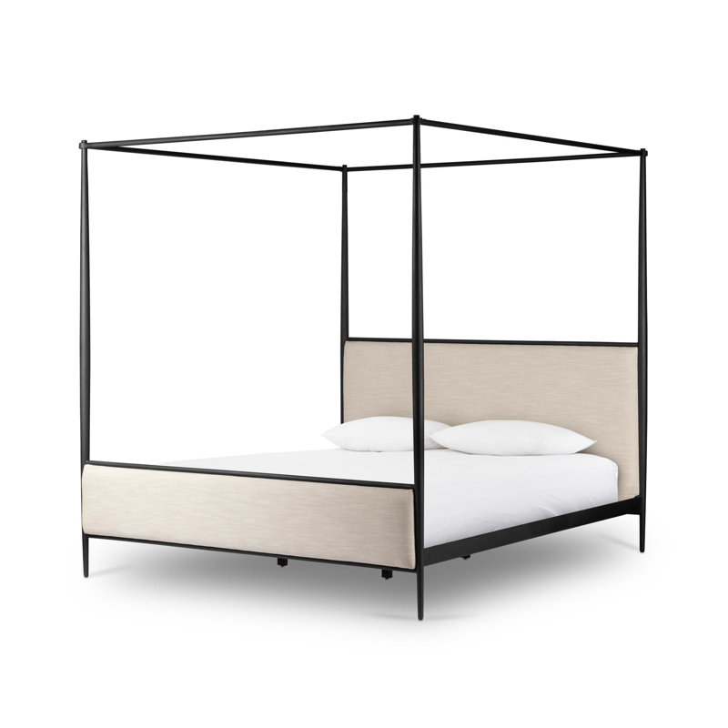 Xander Canopy Bed-savoy Parchment-queen, Queen