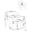 TORUD Upholstered Armchair-118806369