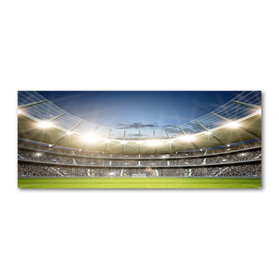 Stadium - Wrapped Canvas Print