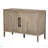 U-Style Storage Cabinet Sideboard Wooden Cabinet With 2 Metal Handles And 2 Doors For Hallway, Entryway, Living Room-127979843