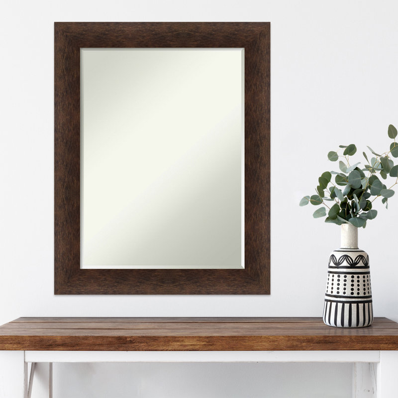Brantleigh Solid Wood Rectangle Wall Mirror