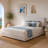 4 Drawers Storage Upholstered Bed-1245905332-1245905226