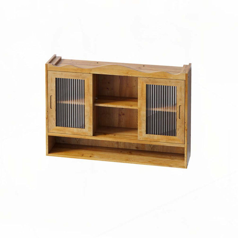 Armoire de rangement murale pour salle de bain, cuisine, salle à manger, Naturel